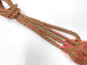 正絹　手組帯締め